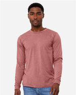 Heather CVC Long Sleeve Tee