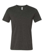 Unisex Heather CVC V-Neck Tee