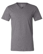 Unisex Heather CVC V-Neck Tee