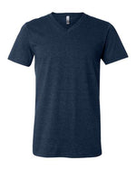 Unisex Heather CVC V-Neck Tee