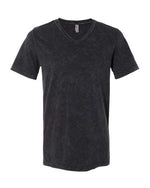 Unisex Textured Jersey V-Neck Tee