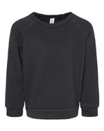 Toddler Sponge Fleece Raglan Crewneck Sweatshirt