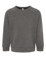 Toddler Sponge Fleece Raglan Crewneck Sweatshirt