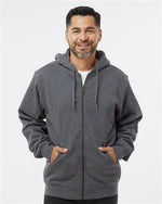 Men's Crossfire Heavyweight Power Fleece Hooded Jacket with Thermal Lining