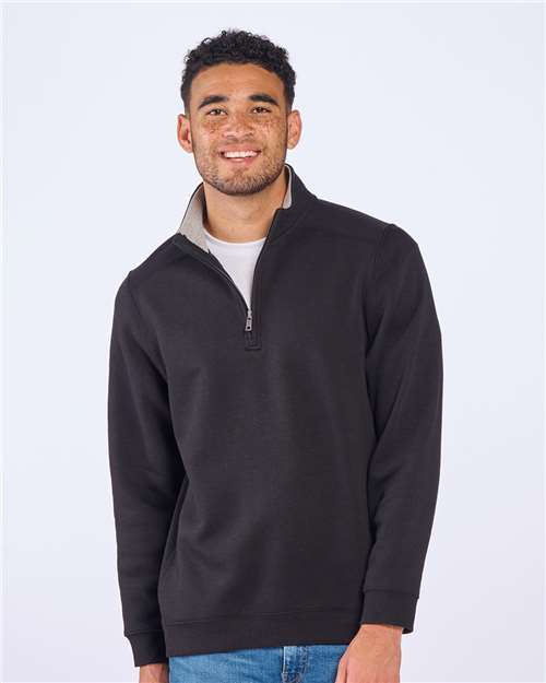 Unisex Fleece Quarter-Zip Pullover