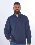 Unisex Fleece Quarter-Zip Pullover