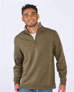 Unisex Fleece Quarter-Zip Pullover