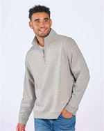 Unisex Fleece Quarter-Zip Pullover