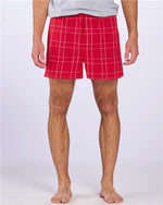 Men's Double Brushed Flannel Boxers