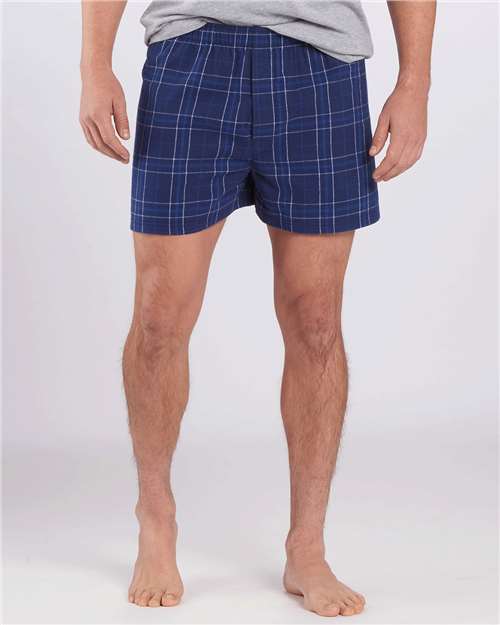 Men's Double Brushed Flannel Boxers