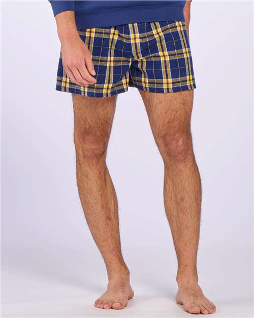 Men's Double Brushed Flannel Boxers