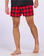 Men's Double Brushed Flannel Boxers