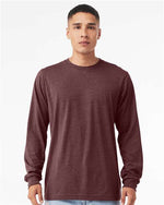 Heather CVC Long Sleeve Tee