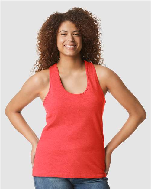 Women's Softstyle® CVC Racerback Tank Top