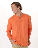 Unisex Henley Long Sleeve T-Shirt