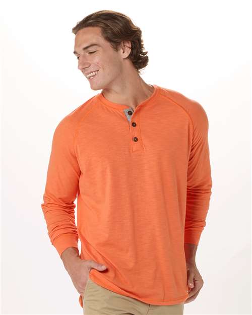 Unisex Henley Long Sleeve T-Shirt