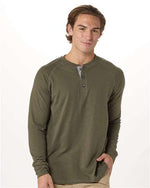 Unisex Henley Long Sleeve T-Shirt