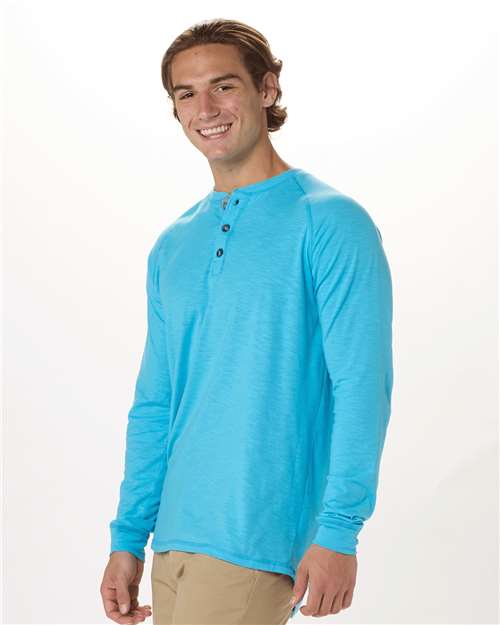 Unisex Henley Long Sleeve T-Shirt