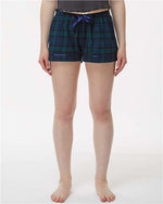 Women's Flannel Shorts