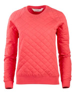 Women's Quilted Crewneck Pullover