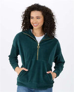 Women's Manchester Corded Quarter-Zip Pullover