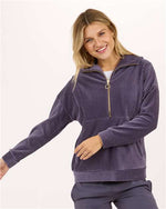 Women's Manchester Corded Quarter-Zip Pullover