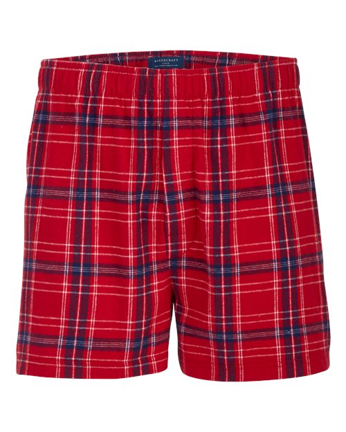 Men's Double Brushed Flannel Boxers