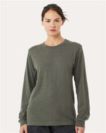 Heather CVC Long Sleeve Tee