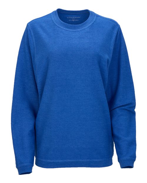 Unisex Corded Crewneck Sweatshirt