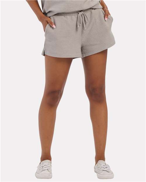 Women's Ribbed Knit Shorts
