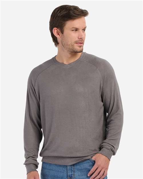Men's Cuddle Cross-Neck Sweater