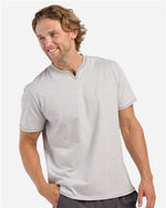 Men's Striped V-Notch T-Shirt