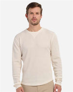 Men's Waffle Knit Long Sleeve T-Shirt