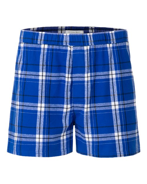 Men's Double Brushed Flannel Boxers