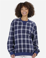 Unisex Flannel Pullover