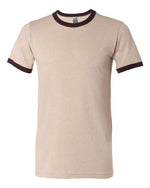 Men's Jersey Heather Ringer Tee