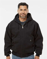 Men's Cheyenne Boulder Cloth™ Hooded Jacket with Tricot Quilt Lining