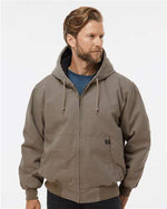 Men's Cheyenne Boulder Cloth™ Hooded Jacket with Tricot Quilt Lining