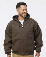 Men's Cheyenne Boulder Cloth™ Hooded Jacket with Tricot Quilt Lining