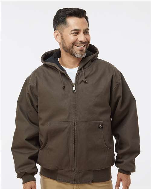 Men's Cheyenne Boulder Cloth™ Hooded Jacket with Tricot Quilt Lining