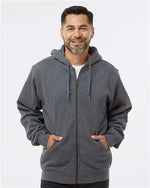 Men's Crossfire Heavyweight Power Fleece Hooded Jacket with Thermal Lining
