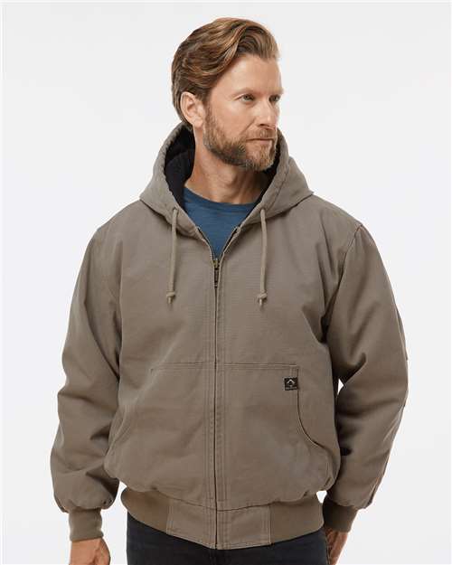 Men's Tall Cheyenne Boulder Cloth™ Hooded Jacket with Tricot Quilt Lining