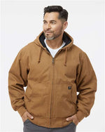 Men's Tall Cheyenne Boulder Cloth™ Hooded Jacket with Tricot Quilt Lining