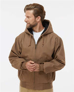 Men's Tall Cheyenne Boulder Cloth™ Hooded Jacket with Tricot Quilt Lining