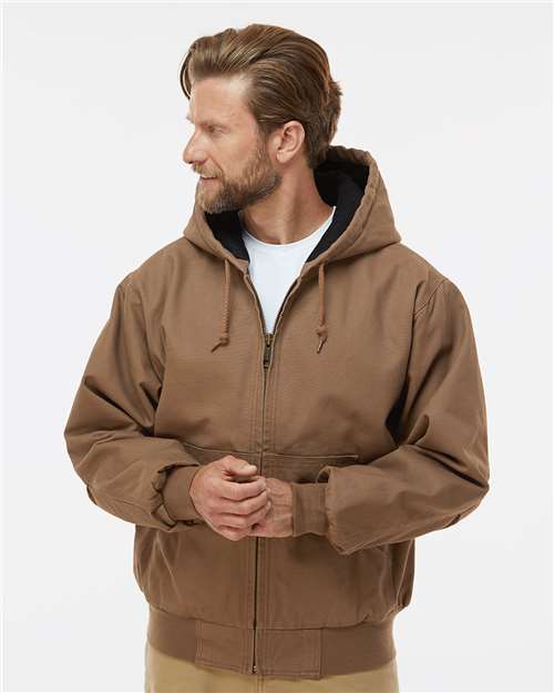 Men's Tall Cheyenne Boulder Cloth™ Hooded Jacket with Tricot Quilt Lining