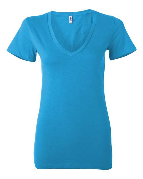 Women’s Jersey Deep V-Neck Tee