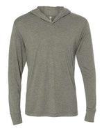 Unisex Triblend Hooded Long Sleeve Pullover T-Shirt