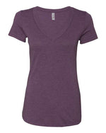 Women’s Triblend Deep V-Neck T-Shirt