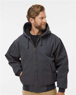 Men's Tall Cheyenne Boulder Cloth™ Hooded Jacket with Tricot Quilt Lining