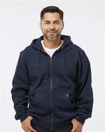 Men's Tall Crossfire Heavyweight Power Fleece Hooded Jacket with Thermal Lining